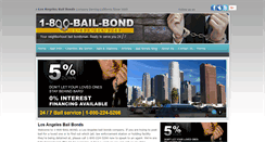 Desktop Screenshot of my1800bailbond.com